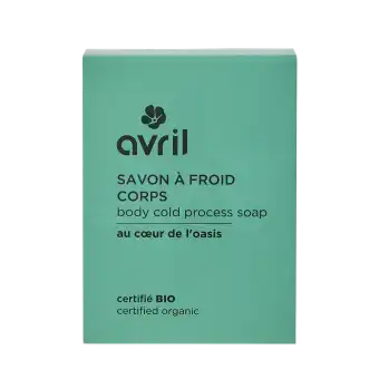 Avril Savon à Froid Corps Au Coeur De L'oasis Bio 100g