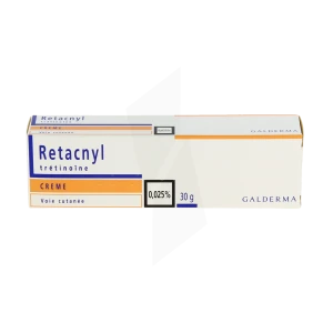 Retacnyl 0,025 %, Crème