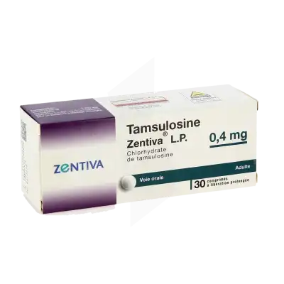 Tamsulosine Zentiva Lp 0.4 Mg, Comprimé à Libération Prolongée à La Ricamarie