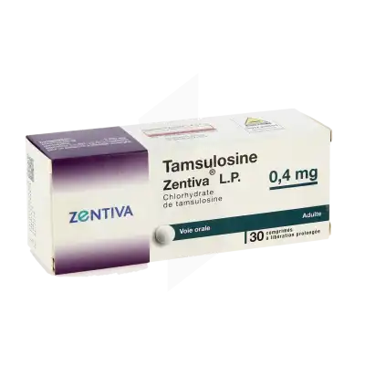 Tamsulosine Zentiva Lp 0.4 Mg, Comprimé à Libération Prolongée à FLEURANCE