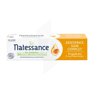Natessance Bio Dentifrice Soin Complet T/75ml