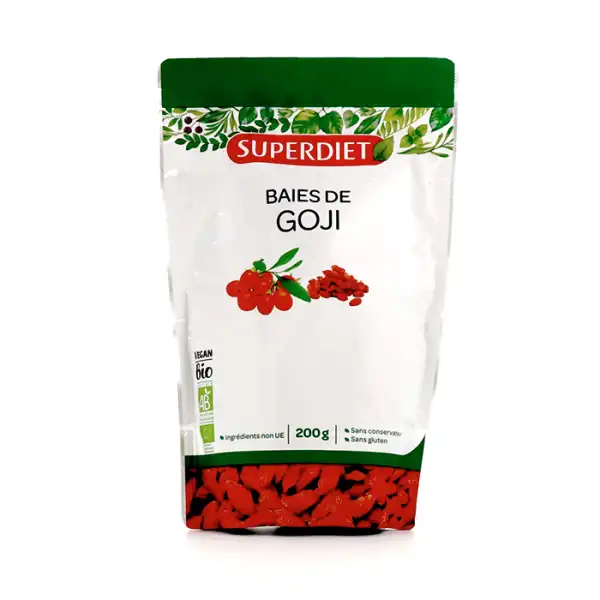 Superdiet Baies De Goji Bio Poudre Pot/200g