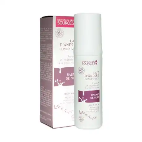 Baume De Nuit Au Lait D'anesse 40 Ml**