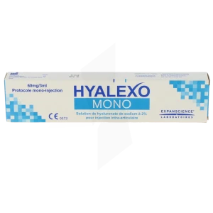 Hyalexo Mono Solution Injectable 1 Seringue Préremplie/3ml