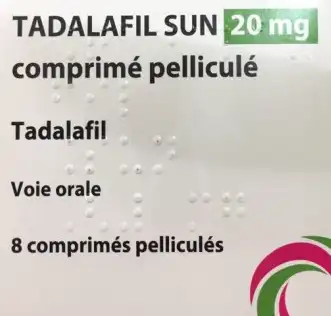 Tadalafil Cristers Lab 20 Mg, Comprimé Pelliculé