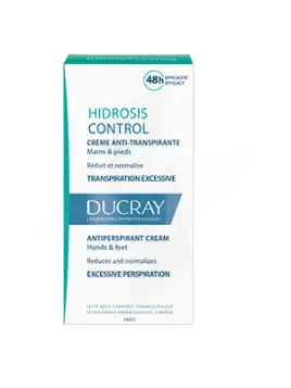 Hidrosis Control Crème Anti-transpirante Mains Pieds 50ml