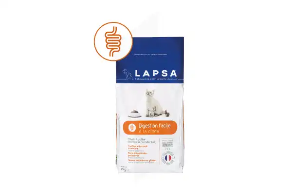 Lapsa Digestion Facile Croquettes Chat Sachet/2kg