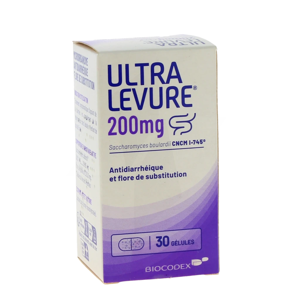 Ultra-levure 200 Mg, Gélule