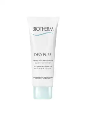 Biotherm Déo Pure Crème Anti-transpirante 75 Ml à ANDERNOS-LES-BAINS