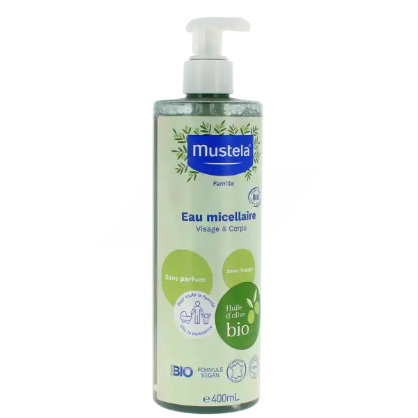 Mustela Eau micellaire Bio 400 ml
