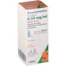Oxomemazine Sandoz 0,33 Mg/ml Sans Sucre, Solution Buvable édulcorée à L'acésulfame Potassique à BIGANOS