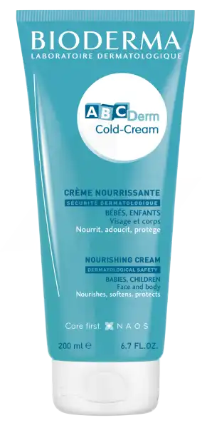 Bioderma Abcderm Cold Cream Crème Nourrissante Bébé 200ml