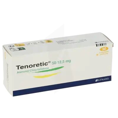 Tenoretic 50 Mg/12,5 Mg, Comprimé Pelliculé à CANALS