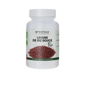 Prophar Levure De Riz Rouge Gélules Bio 50