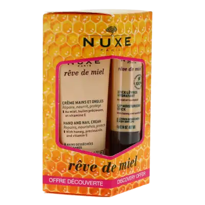Acheter NUXE REVE DE MIEL Stick lèvres hydratant 4 g + crème mains à Genas