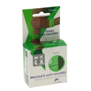 Pharmavoyage Bracelet Anti-nausées Enfant Vert Small B/2