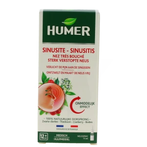 Humer Sinusite Solution Nasale Spray De 15 Ml