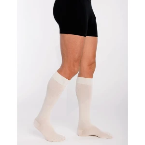 Sigvaris Active Coton Bio 55% Chaussette Classe 2 Homme Beige Long M