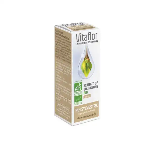 Bourgeons Pin Vitaflor Bio, Fl 15 Ml