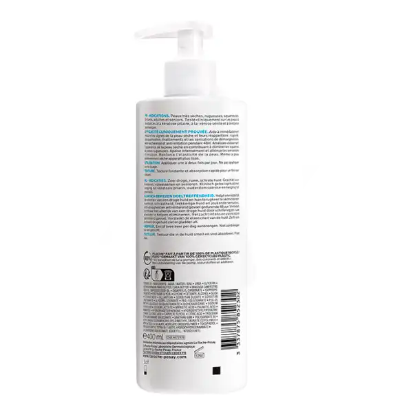 Lrp Lipikar Urea 10 Lait 400 Ml 04/24
