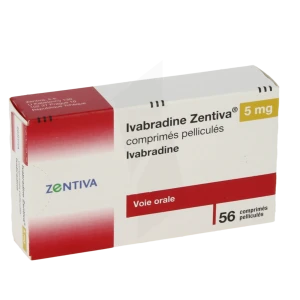Ivabradine Zentiva 5 Mg, Comprimé Pelliculé