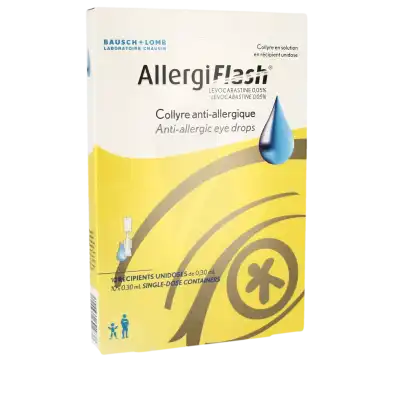 Allergiflash 0,05 %, Collyre En Solution En Récipient Unidose à Agen