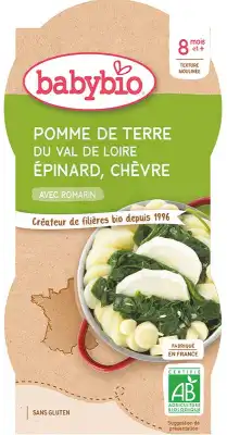 Babybio Bol Pomme De Terre Epinards Chèvre à St Médard En Jalles