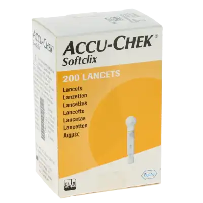 Accu-chek Softclix Lancettes B/200 à Crocq