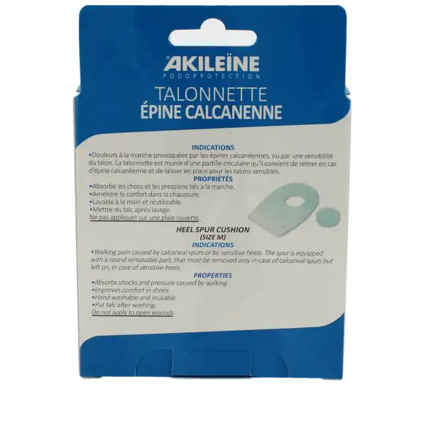 Akileïne Talonnette épine Calcanéenne Taille M