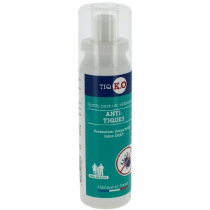 Tiq K.o Lotion Anti-tiques Peau Vapo/100ml