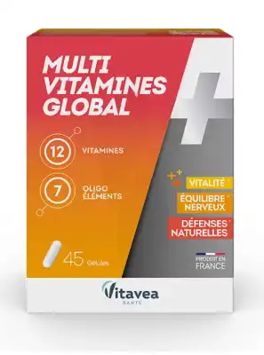Nutrisanté Multivitamines Global Gélules B/30 à Montluçon