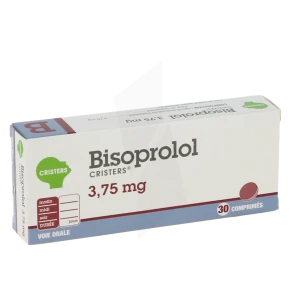 Bisoprolol Cristers 3,75 Mg, Comprimé