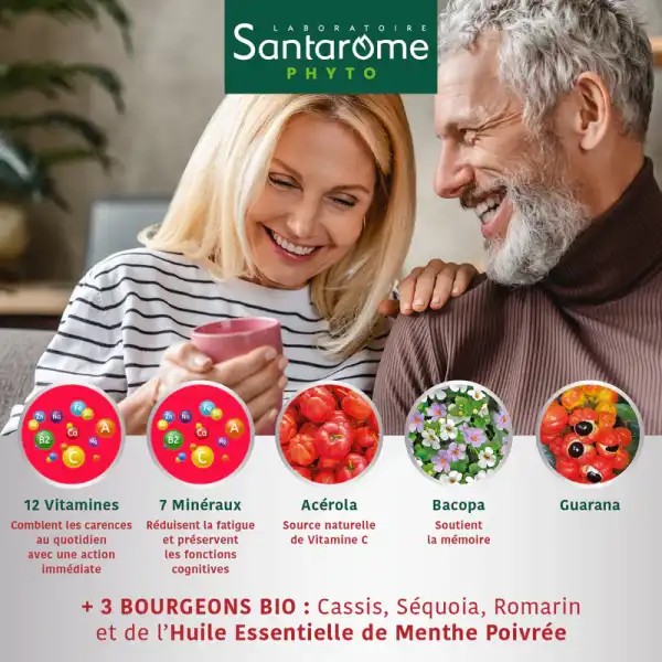 Santarome Vita'max Senior 50+ Comprimés B/30