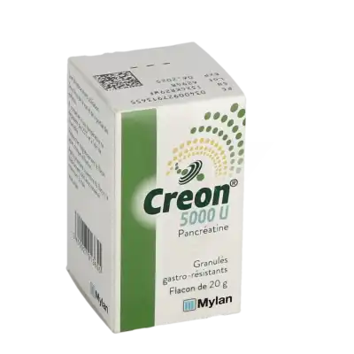 Creon 5000 U, Granulés Gastro-résistants à GRENOBLE