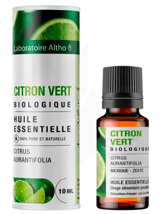 Laboratoire Altho Huile Essentielle Citron Vert Bio 10ml