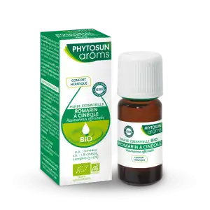 Phytosun Aroms Huile Essentielle Bio Romarin À CinÉole Flacon De 10 Ml à SAINT-PRIEST