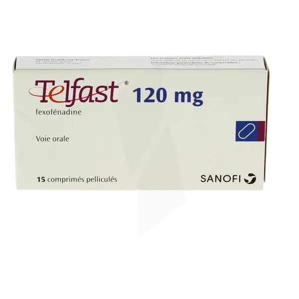 Allervi 120 Mg, Comprimé Pelliculé