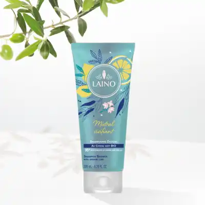 Laino Shampooing Douche Mistral Vivifiant Au Citron Vert Bio T/200ml