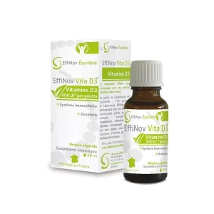 Effinov Nutrition Effinov Vita D3 Solution Buvable Fl Compte-goutte/20ml
