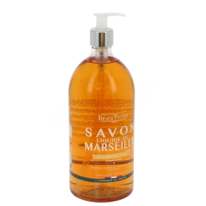 Beauterra - Savon De Marseille Liquide - Vanille/miel - 1l