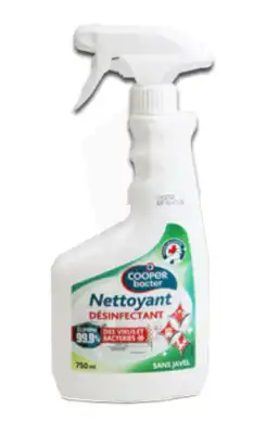 Cooper Bacter Nettoyant Désinfectant Surfaces Spray/750ml à Concarneau