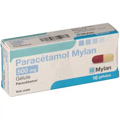 Paracetamol Viatris 500 Mg, Gélule à CUISERY