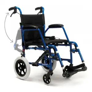 Fauteuil De Transfert Bobby Bleu/noir Taille 42 à Balaruc-les-Bains