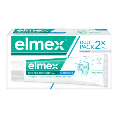 Elmex Sensitive Professional Blancheur Dentifrice 2t/75ml à CHAMPAGNOLE