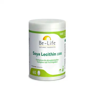 Be-life Soya Lecithin 1200 Caps B/60 à ANDERNOS-LES-BAINS
