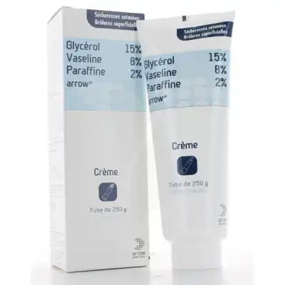 Glycerol/vaseline/paraffine Arrow 15 %/8 %/2 %, Crème à MANCIET
