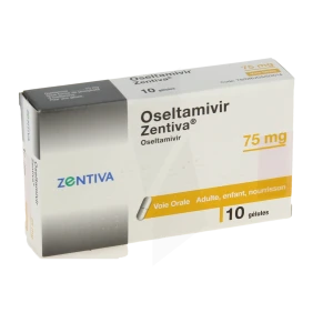 Oseltamivir Zentiva 75 Mg, Gélule