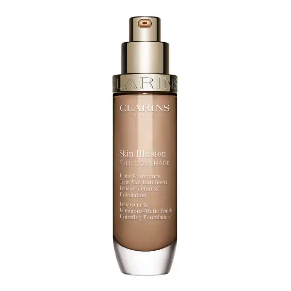 Clarins Skin Illusion Full Coverage Haute Couvrance Teint Mat Lumineux Longue Tenue & Hydratation 109c 30ml