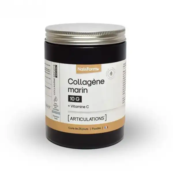 Nat&form Nutraceutique Premium Collagène Pdr Articulation Pot/250g