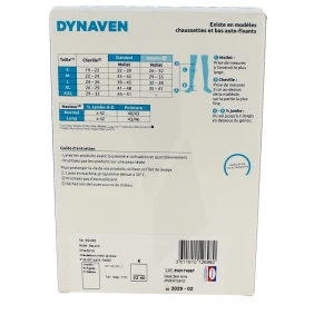 Sigvaris Dynaven Semi-opaque Fin Chaussette Classe 2 Homme Marine Long Xl